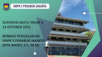 Berbagi Pengalaman Kegiatan Literasi SMPK 5 PENABUR