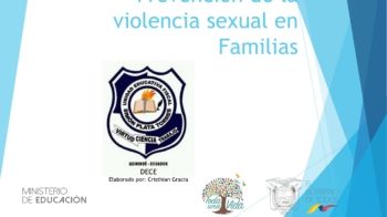 Prevención de la violencia sexual en FamiliasT