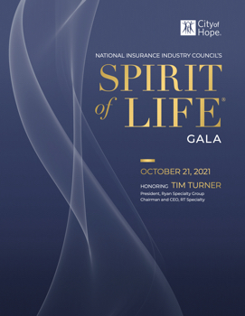 City of Hope NIIC 2021 Spirit of Life Journal