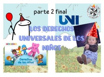  Los derechos unIversales de los niños y adolescentes PARTE2 - AUTOR HASELL JIMENEZ