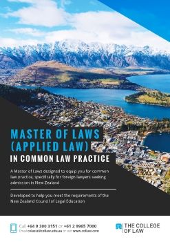 Common Law Practice LLM (Applied Law) Handbook (February 2018)