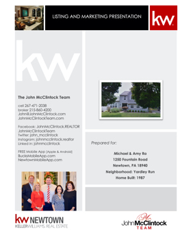 1250 Fountain Rd - Listing Booklet