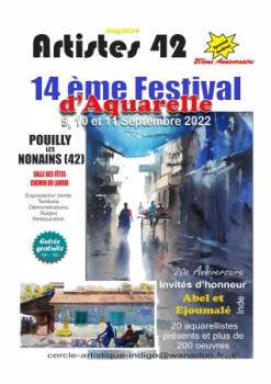 Artistes 42 special festival Pouilly les Nonains 2022