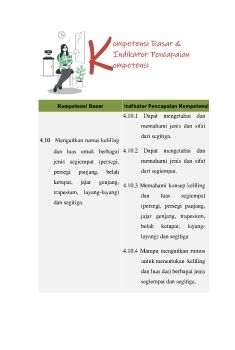 Segiempat dan Segitiga