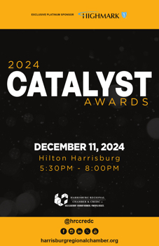 Harrisburg Regional Chamber and CREDC 2024 Catalyst Awards Program