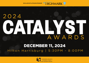 Harrisburg Regional Chamber and CREDC 2024 Catalyst Awards Invitation