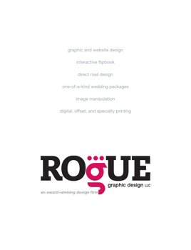 Rogue Brochure