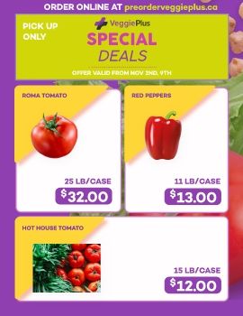 2020 veggie plus flyer_SPECIAL DEALS.indd