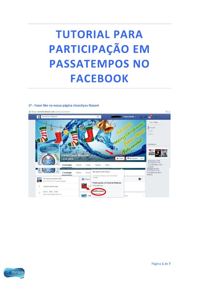 (Tutorial para participação em passatempos no facebook)