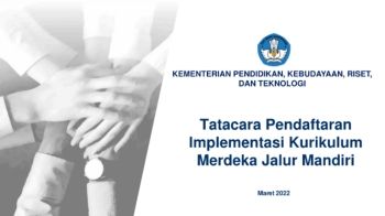 Tata Cara Pendaftaran Implementasi Kurikulum Merdeka