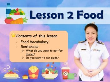 Lesson 2 Food