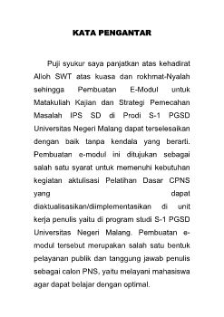 Draft E-Modul