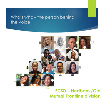 Who's who - Nedbank/Old Mutual