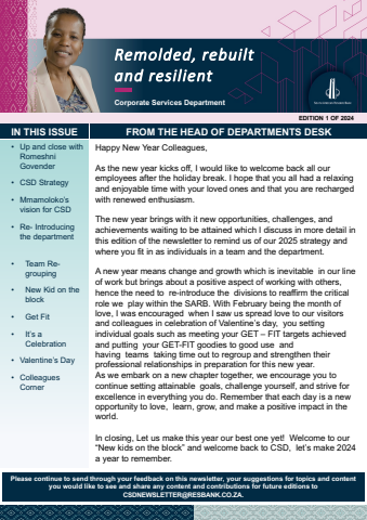 March 2024 NEWSLETTER