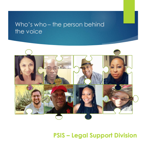 PSIS – Legal Support Division