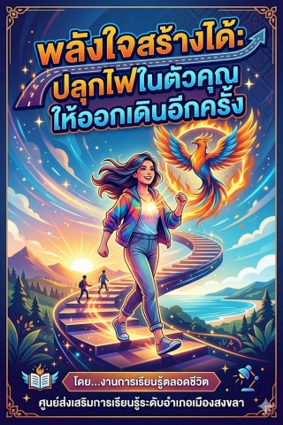 พลังใจสร้างได้: ปลุกไฟในตัวคุณให้ออกเดินอีกครั้ง