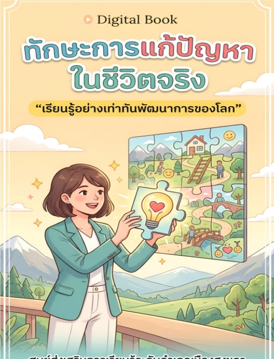 Digital Book เรื่อง ทักษะการแก้ปัญหาในชีวิตจริง