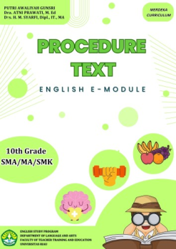 ENGLISH E-MODULE PROCEDURE TEXT (REVISI)