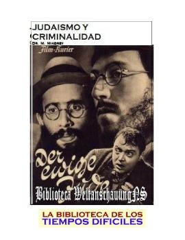 Mikorey, Max - Judaismo y criminalidad