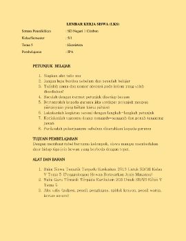 LKS KELAS V