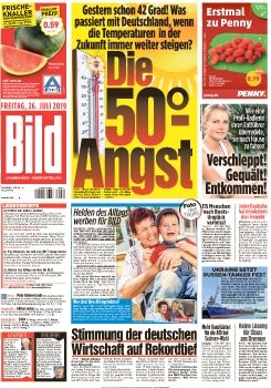 BilD-Zeitung vom (+26. Juli 2019)