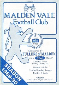 Malden Vale v. Banstead Athletic '90