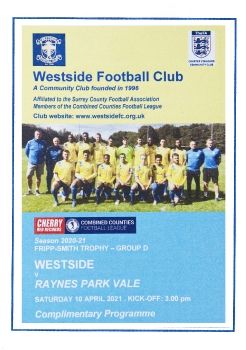 Westside vs Raynes Park Vale 2021