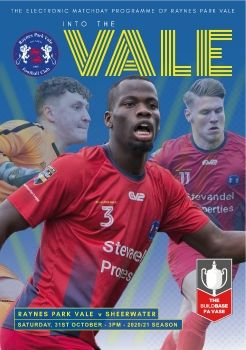 Raynes Park Vale vs Sheerwater FA VASE 