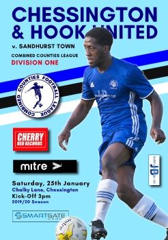 Chessington & Hook Utd v. Sandhurst Town - 25.01.20