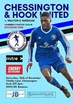 CHESSINGTON & HOOK UTD vs WALTON & HERSHAM - 30.11.19 - 2019-20 Season