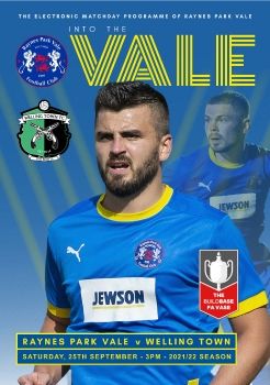 Raynes Park Vale v Welling Town (FA Vase) 25.09.21