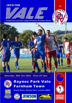 Raynes Park Vale v Farnham Town