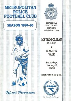 Met Police v Malden Vale '95