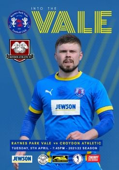 Raynes Park Vale vs AFC Croydon Athletic 05-04-22