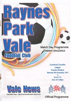 Raynes Park Vale v. Cove 2011