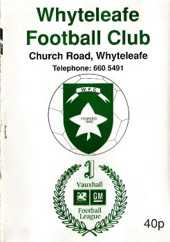 Whyteleafe v. Malden Vale '89