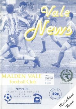 Malden Vale vs. Rainham Town