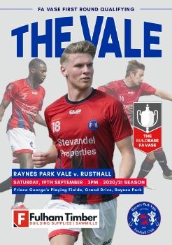 Raynes Park Vale vs Rusthall 