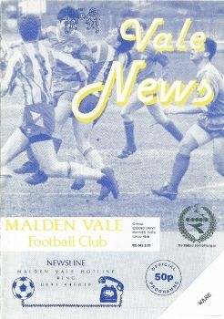 Malden Vale v Ware '95