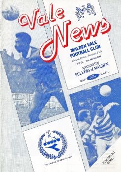 Malden Vale v.Billericay Town '91