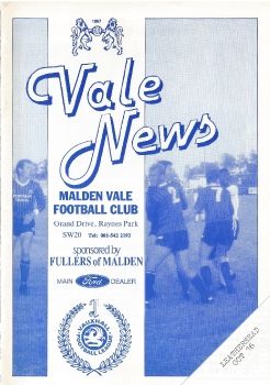 Malden Vale v. Leatherhead '90 