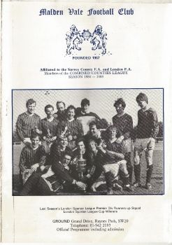 Malden Vale v. Cobham '85