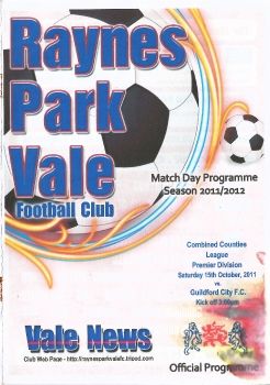 Raynes Park Vale v. Guildford City 2011