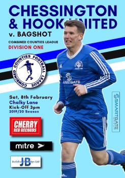 Chessington & Hook United versus Bagshot 08.02.20 