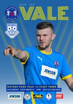 Raynes Park Vale vs Fleet Town