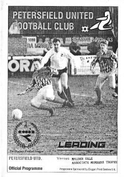 Petersfield United v. Malden Vale  '93