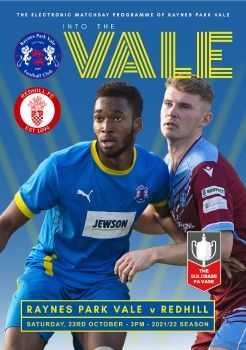 Raynes Park Vale v Redhill (FA Vase)