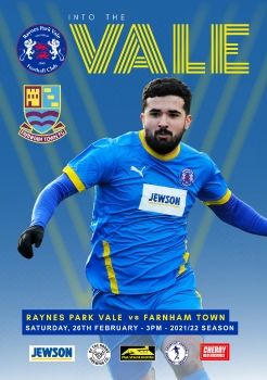 Raynes Park Vale vs Farnham Town