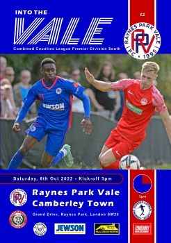 Raynes Park Vale v Camberley Town