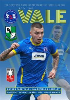 Raynes Park Vale v Blackfield & Langley (FA Vase)